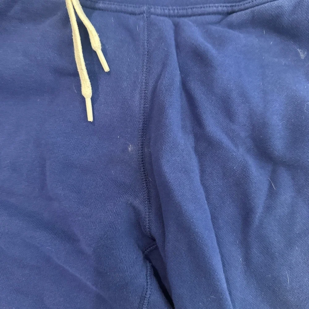 Nike Blue and White Sweat Shorts size large - Picture 5 of 7